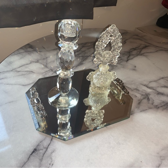 Crystal candlestick - Picture 2 of 3